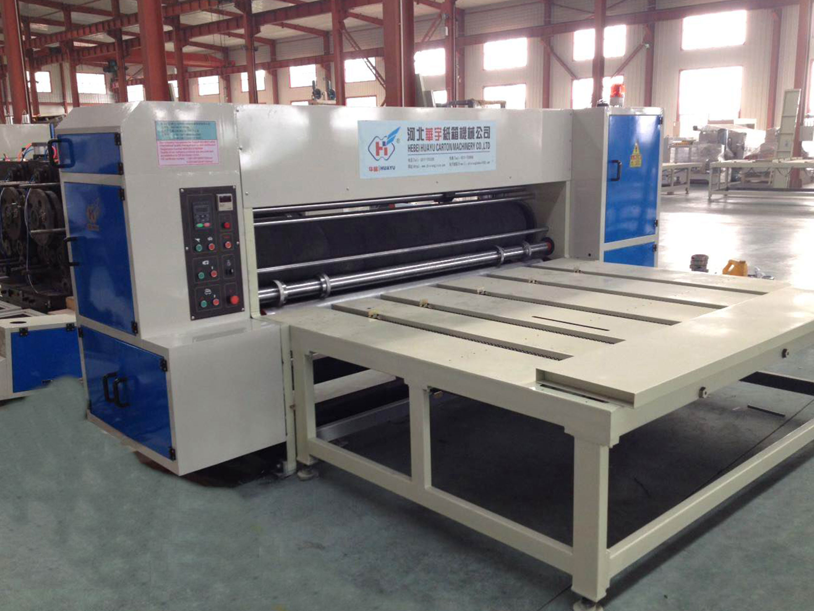 HYGM series semiauto corrugated carton rotary die cutter machine