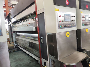 HX series fully computerized “vacuum transfer bottom printer” dryer (slotter)die cutter machine