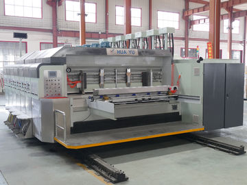 HX series fully computerized “vacuum transfer bottom printer” dryer (slotter)die cutter machine