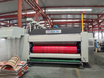 HX series fully computerized “vacuum transfer bottom printer” dryer (slotter)die cutter machine