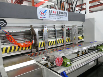 HS series fully computerized “vacuum transfer top printer” dryer (slotter)die cutter machine