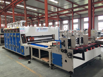 HY-A series semi-auto corrugated box flexo printer slotter(die cuter) machine