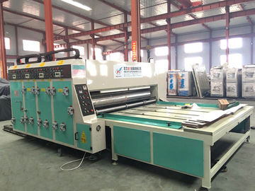 HY-A series semi-auto corrugated box flexo printer slotter(die cuter) machine