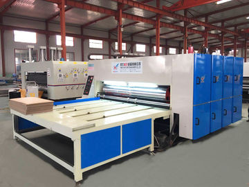 HY-A series semi-auto corrugated box flexo printer slotter(die cuter) machine