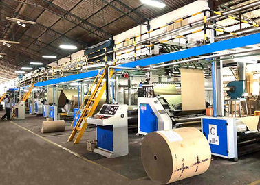 HYWJ Series 3/5/7 ply corrugated cardboard production line