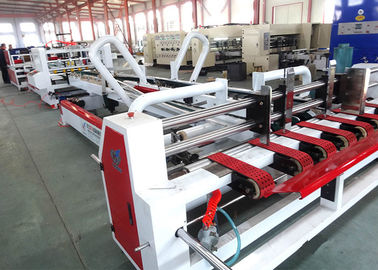 YF series automatic corrugated carton box folder gluer and inline auto bundle