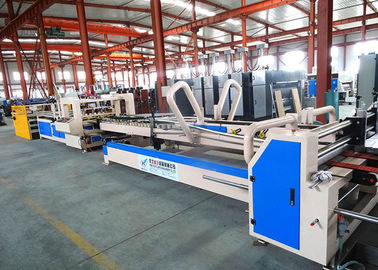 YF series automatic corrugated carton box folder gluer and inline auto bundle